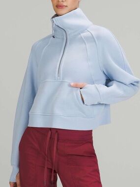 lululemon Scuba Oversized Funnel Neck Half Zip